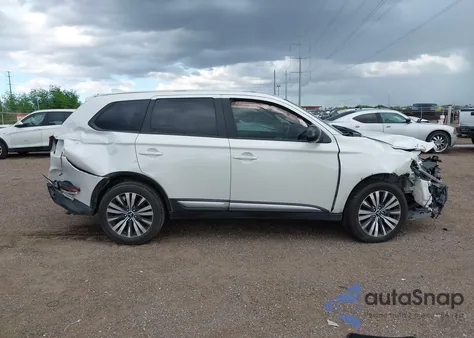 2020 Mitsubishi Outlander Es 2.4 из США, поврежденный, VIN JA4AD2A33LZ011663